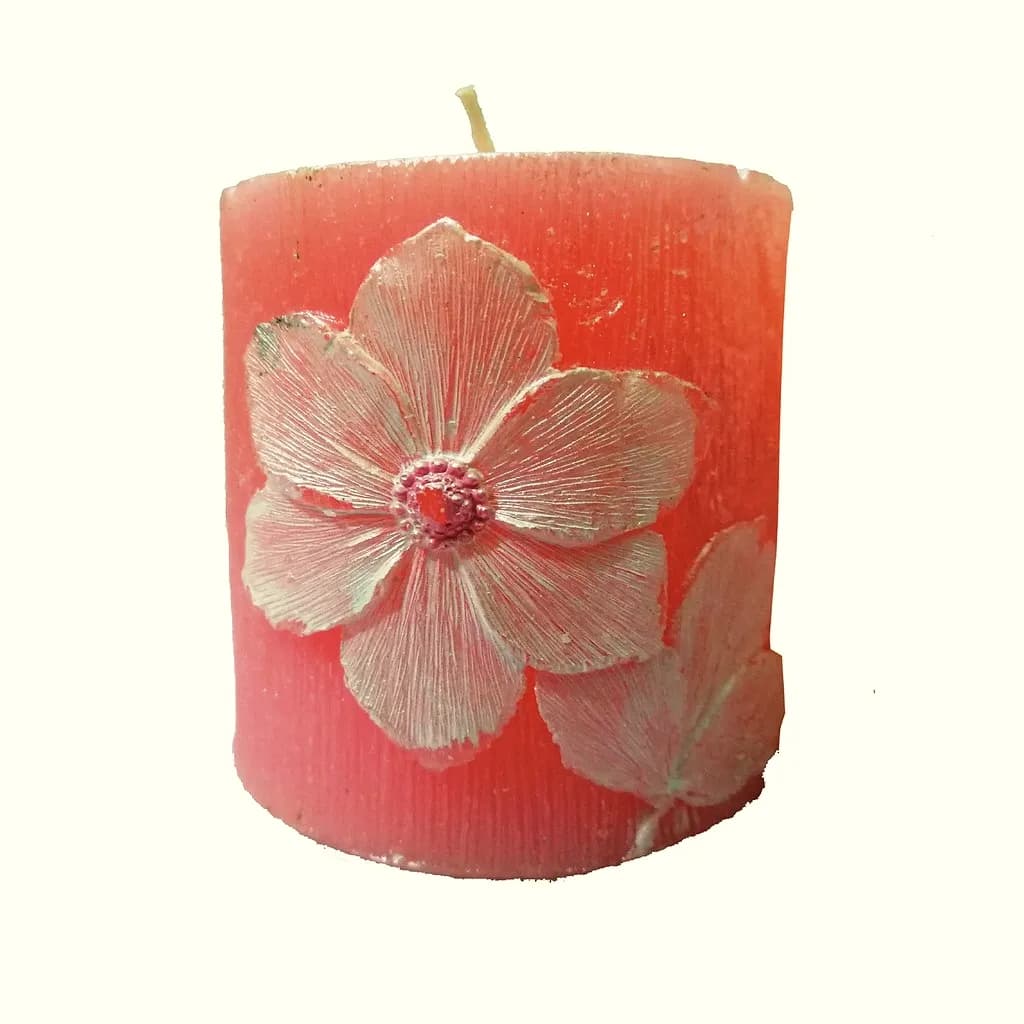 Pétale: Coral pillar, five-petal relief