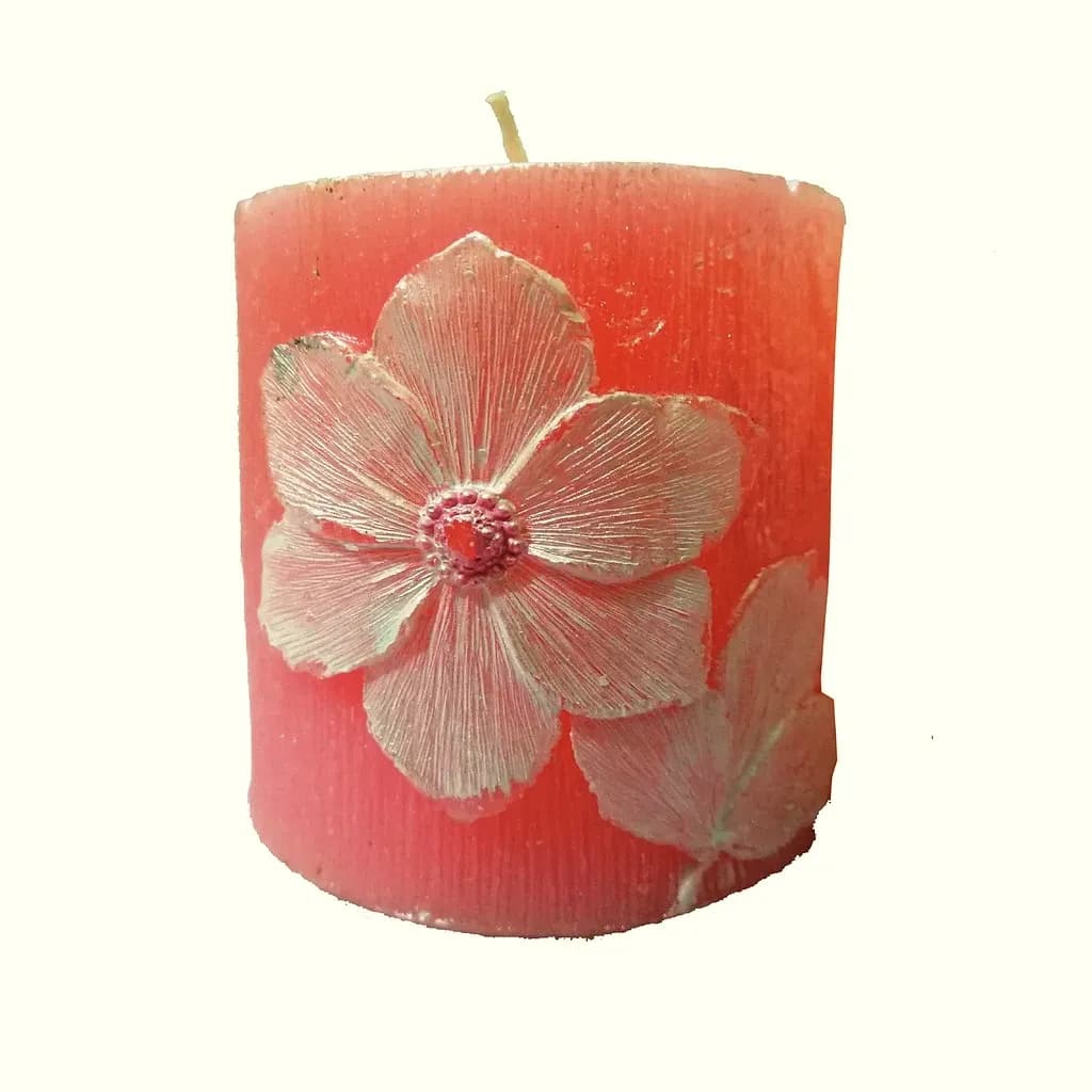 Pétale: Coral pillar, five-petal relief